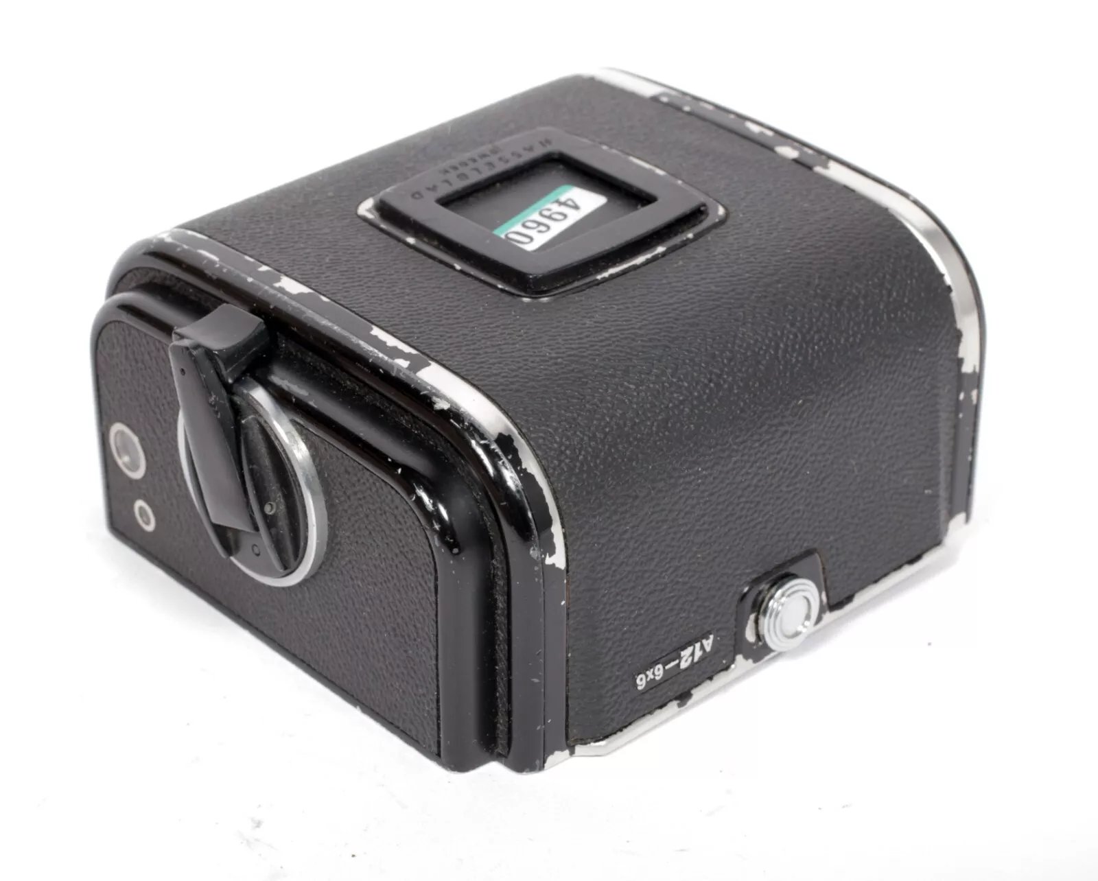 完璧 120 6X6 A12 black Hasselblad Type #4960 (black) back III フィルムカメラ